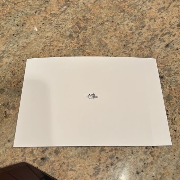 Hermes Authentic recipt holder - Picture 2 of 6